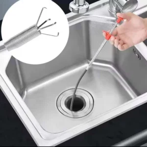 Déboucheur Manuel Canalisation – Pince de Récupération Flexible à Griffes